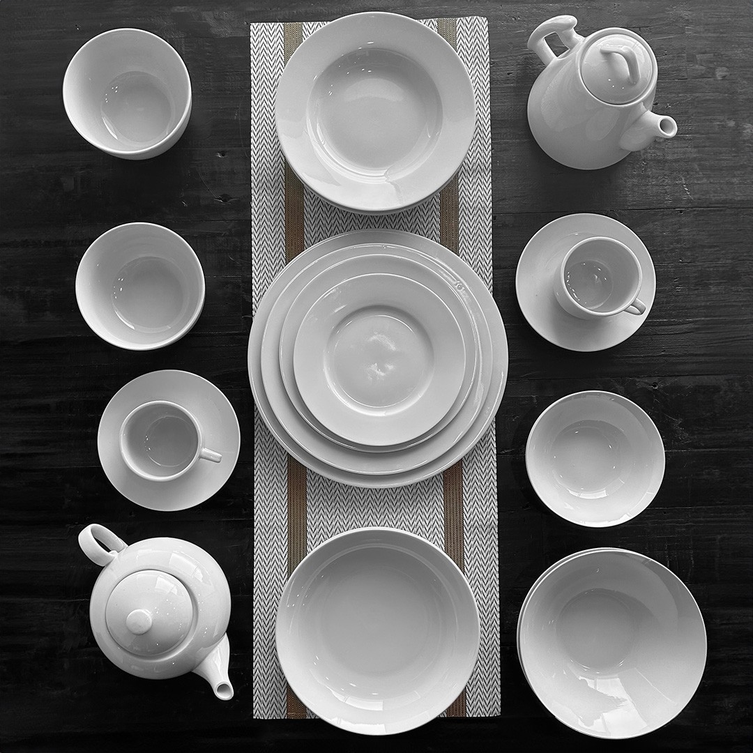 SET DE 6 BOWLS POCILLO DE PORCELANA 20 CMS PADUA - 5