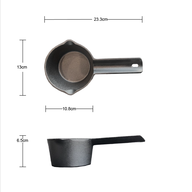 MINI CAZO DE HIERRO 12CMS BRIVA - 6