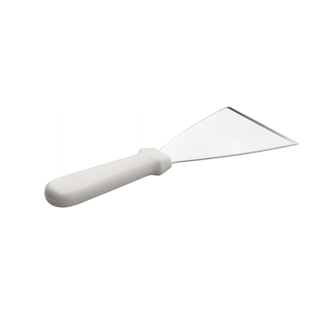 ESPATULA RASPADOR PLANCHA MANGO BLANCO 25 CM - 1