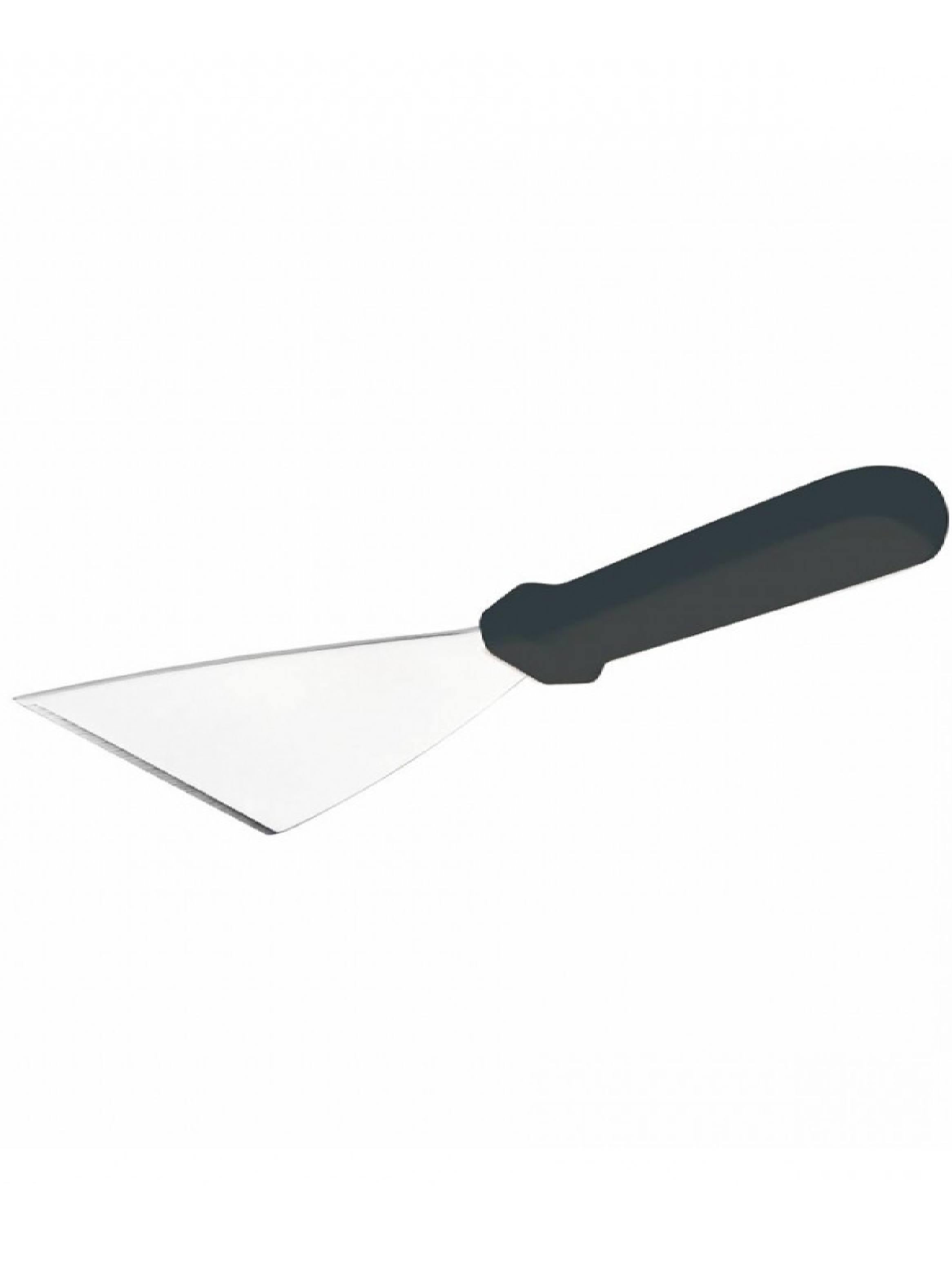 ESPATULA RASPADOR PLANCHA MANGO NEGRO 25 CM - 2