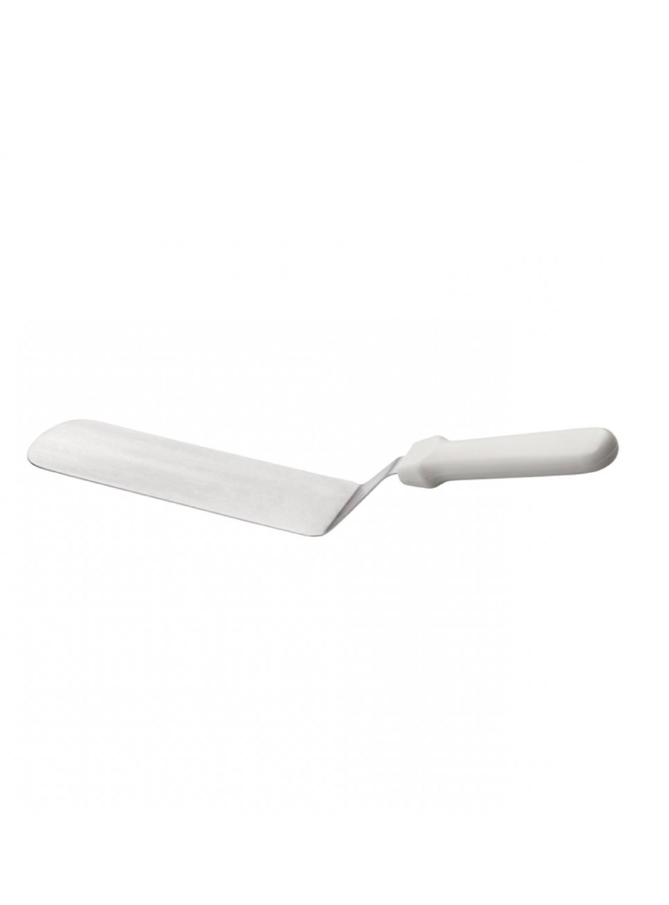 ESPATULA PLANCHA CURVA SOLIDA MANGO BLANCO 38 CM - 2