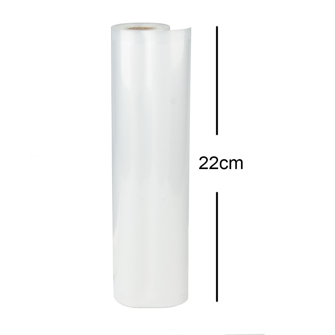 PACK 2 ROLLOS BOLSA GOFRADA 22X500 CM - 2