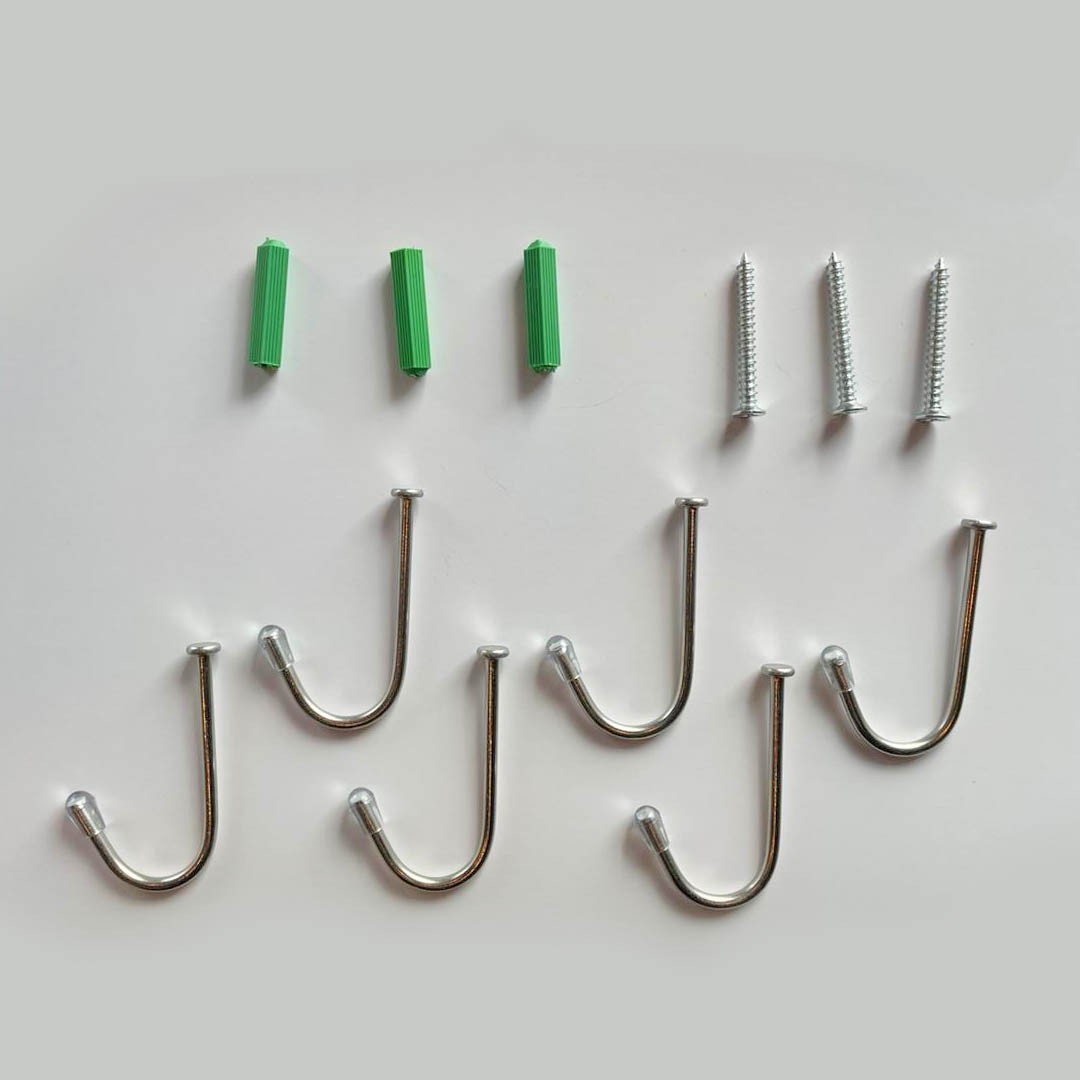 BARRA IMAHE IMANTADA 61 CM CON 6 GANCHOS - 6