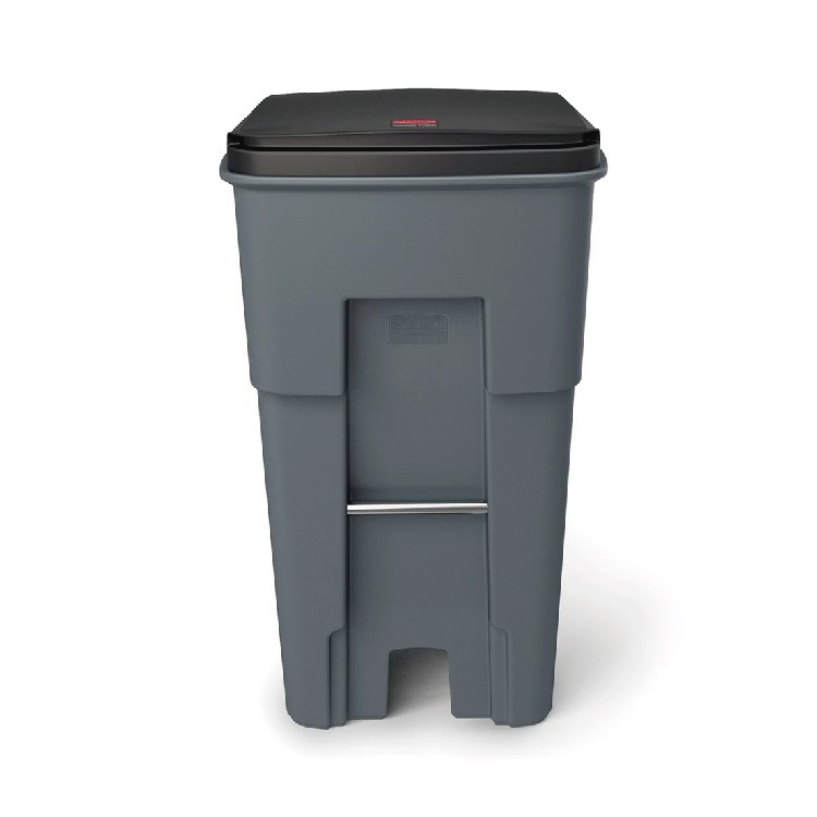 BASURERO IMAHE RUEDA 246L GRIS - 1