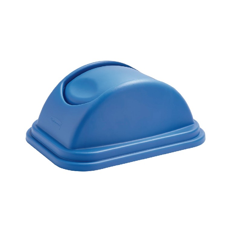 TAPA BASURERO IMAHE RECICLAJE 39L AZUL NEW - 2