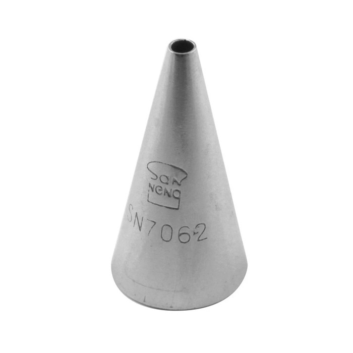 SET DE 2 BOQUILLA REDONDA LISA INOX Ø3XØ18X35MM - 1