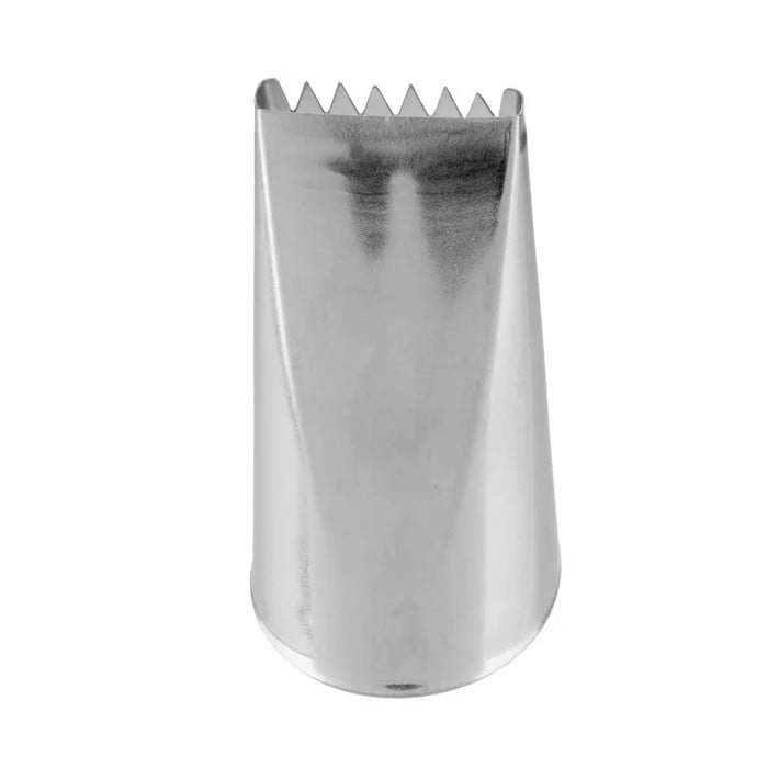 SET DE 2 BOQUILLA RANURADA 7P INOX Ø18XØ25X40MM - 1