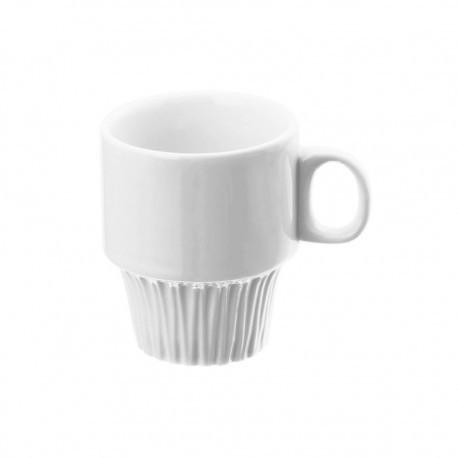 SET DE 6 TAZA CAFE APILABLE 100 ML - 1