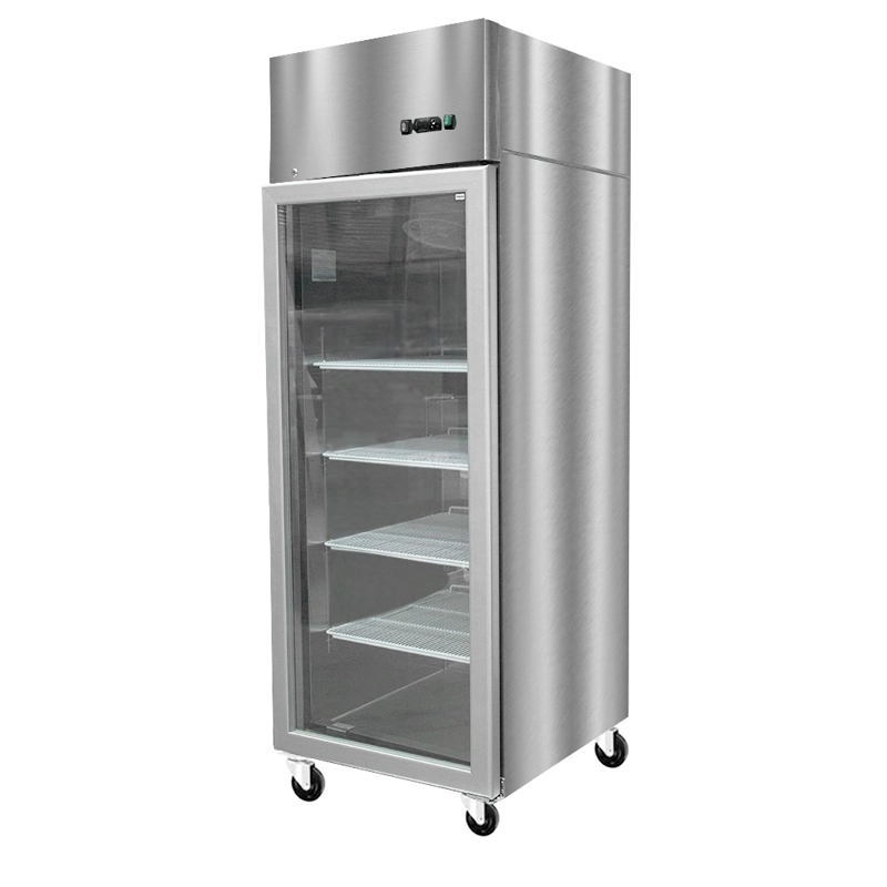 CONGELADOR IMAHE ACERO INOX PUERTA VIDRIO SINGLE 700 LITROS - 2