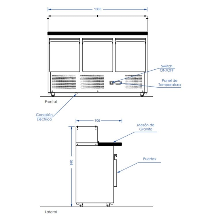 SALSERA IMAHE REFRIGERADA ESL-3864 - 3