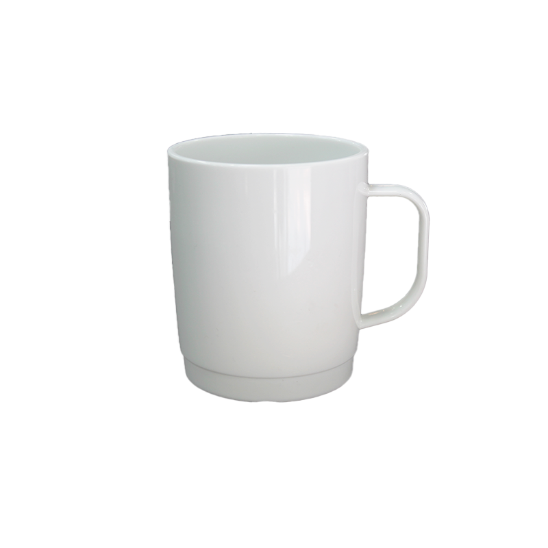 SET DE 4 MUG POLICARBONATO BLANCO 300 ML - 5