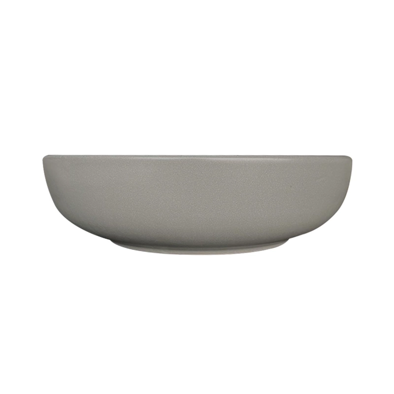 SET DE 4 BOWL CERAMICA RUSTICA 18 CM GRIS LINEA OSLO - 1
