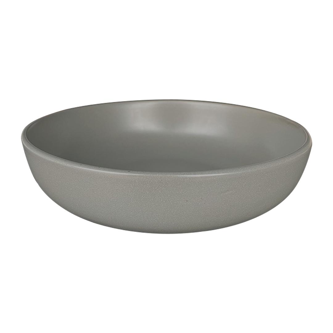 SET DE 4 BOWL CERAMICA RUSTICA 18 CM GRIS LINEA OSLO - 3