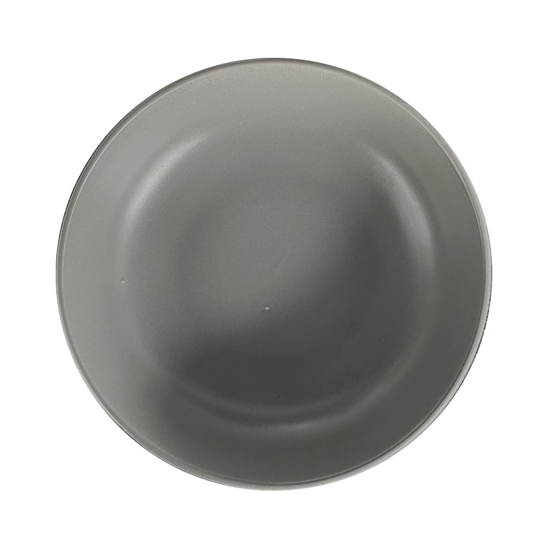 SET DE 4 BOWL CERAMICA RUSTICA 18 CM GRIS LINEA OSLO - 4