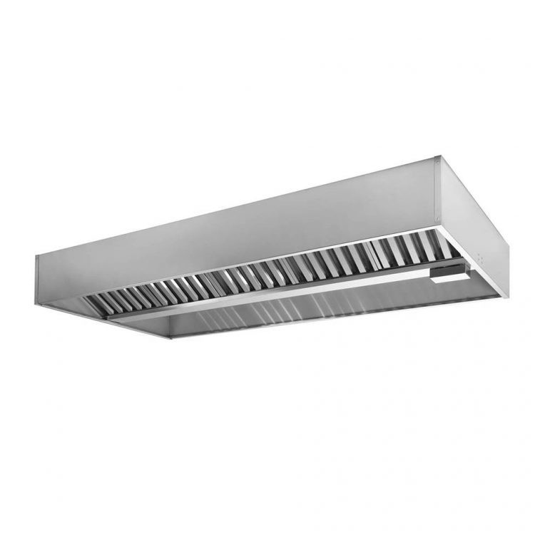 CAMPANA EXTRACTORA CENTRAL MED. 250X130X35 CMS. - 1