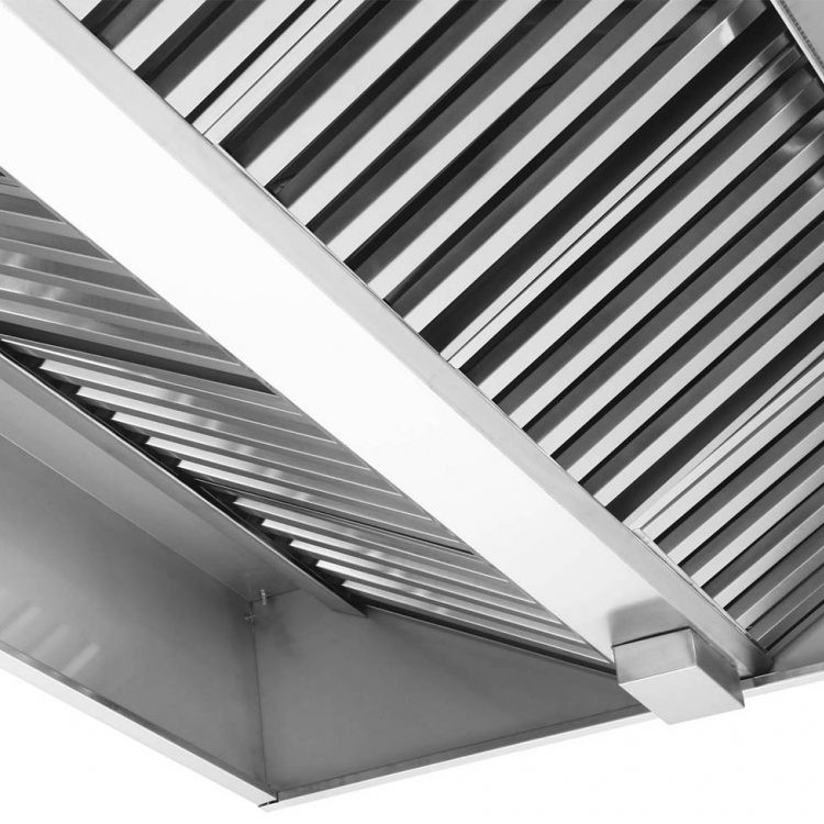 CAMPANA EXTRACTORA CENTRAL MED. 250X130X35 CMS. - 4