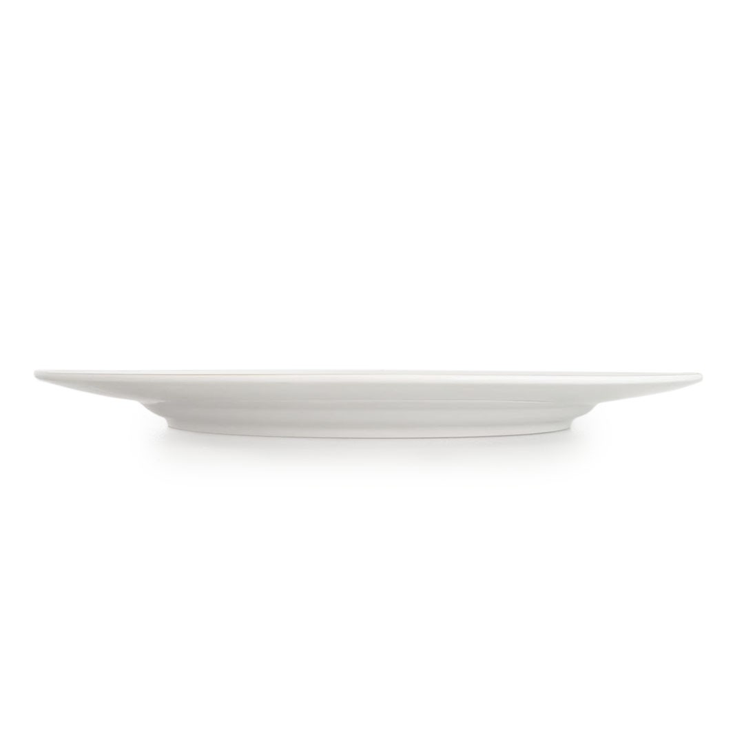 SET DE 6 PLATO BORDE ANCHO PORCELANA 30 CM LINEA PADUA | IMAHE - 4