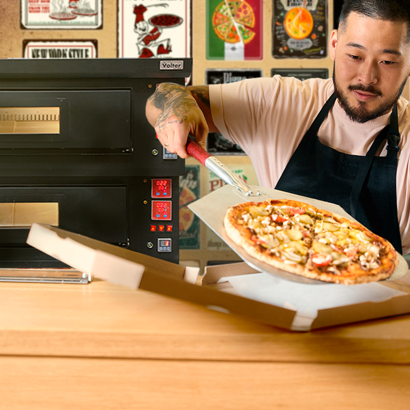 HORNO PIZZERO A GAS VOLTER 2 CAMARAS GB-2 - 2
