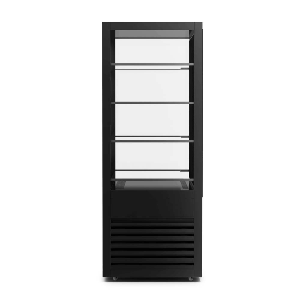 VITRINA VERTICAL NEGRA LED 800 LTS NORKALT - 4