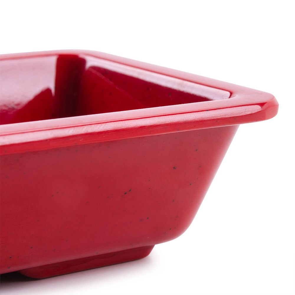 POCILLO MELAMINA ROJO 12X8CM - 4