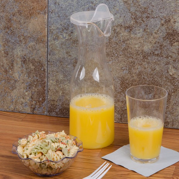 JARRA DE JUGO CON VERTEDOR 1 CON TAPA 1 LITRO - 2
