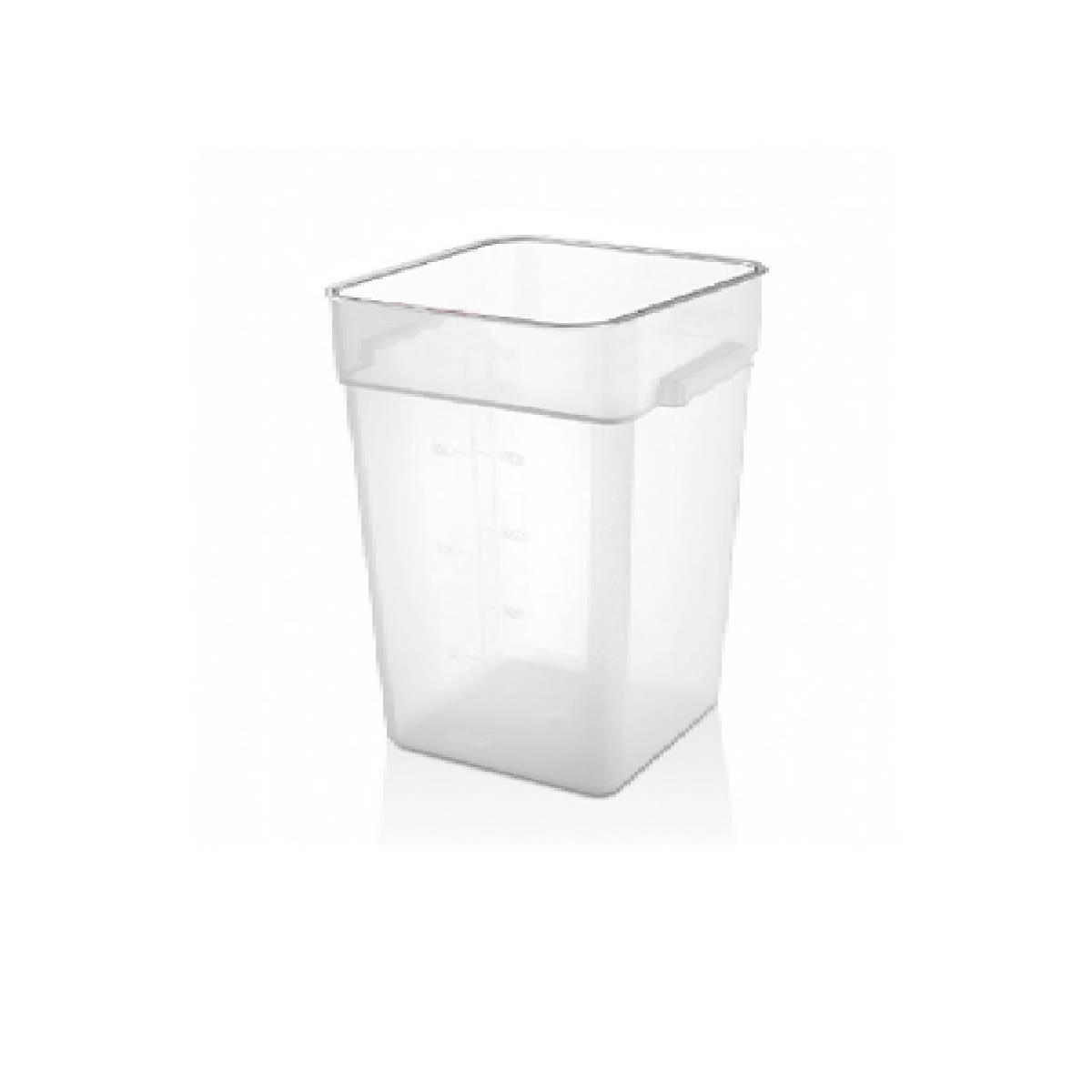 RECIPIENTE CUADRADO POLIETILENO 20.8 LTS - 1
