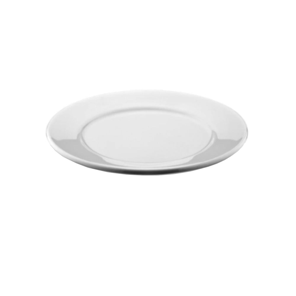 SET DE 4 PLATO DE POLICARBONATO BLANCO 21 CM | IMAHE - 1