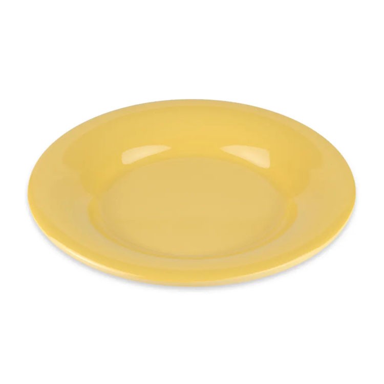 SET DE 6 PLATO MELAMINA AMARILLO 14 CM - 2
