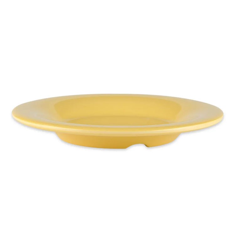 SET DE 6 PLATO MELAMINA AMARILLO 14 CM - 3