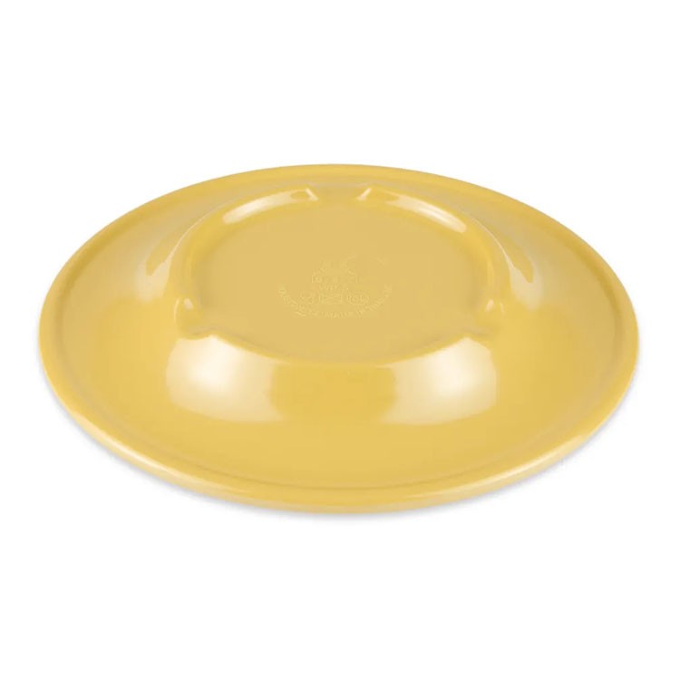 SET DE 6 PLATO MELAMINA AMARILLO 14 CM - 4