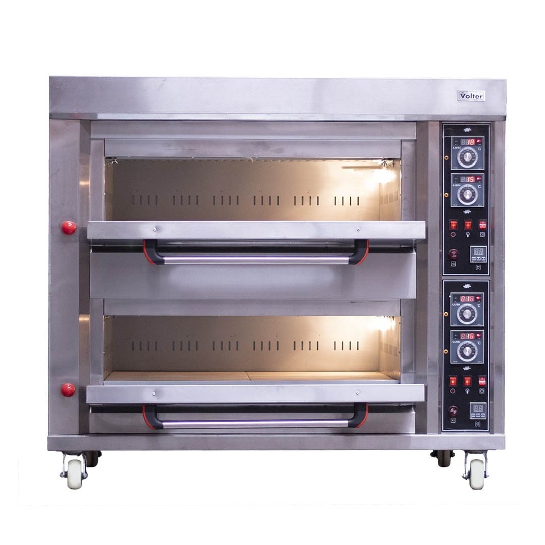 HORNO 2 CAMARAS GAS NEW QL-4 VOLTER - 2