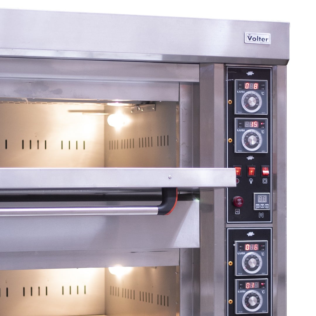 HORNO 2 CAMARAS GAS NEW QL-4 VOLTER - 3