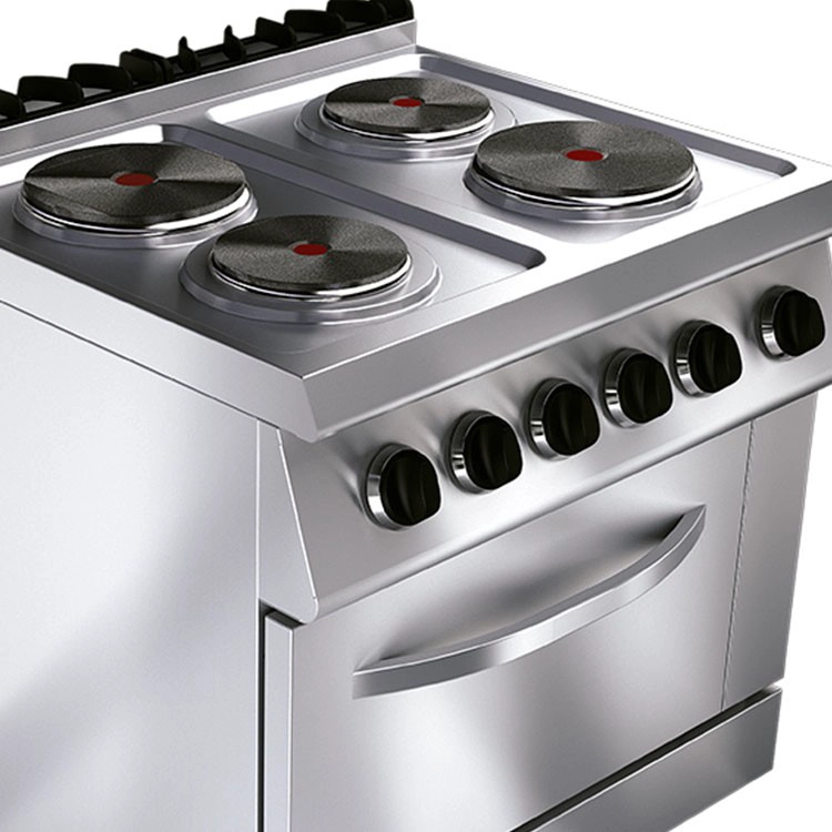 COCINA ELECTRICA 4 PLATOS CON HORNO - 5