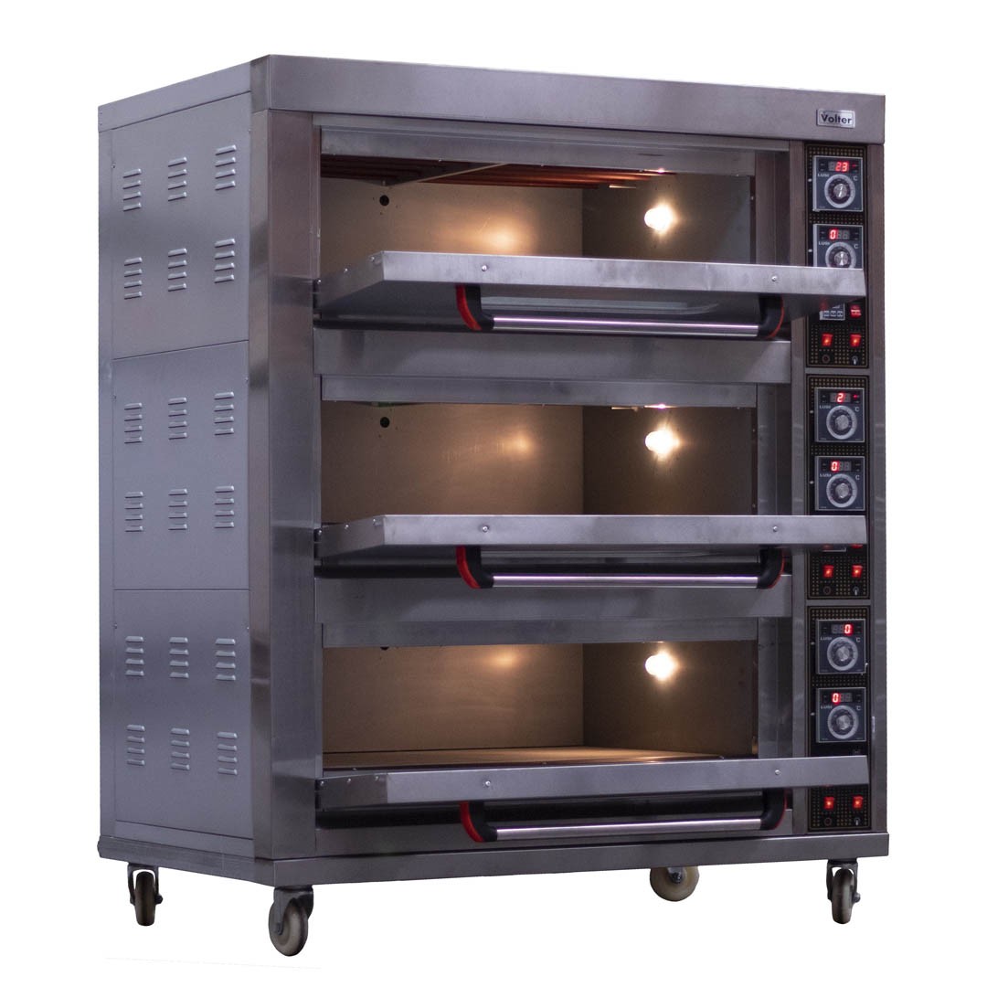 HORNO 3 CAMARAS ELECTRICO NEW PL-6 VOLTER - 2