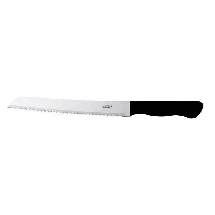 CUCHILLO PAN 20 CM NEGRO LINEA PARATY - 1