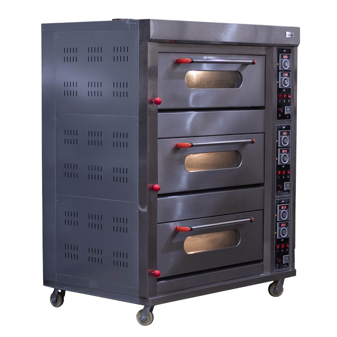 HORNO 3 CAMARAS GAS NEW QL-6 VOLTER - 2