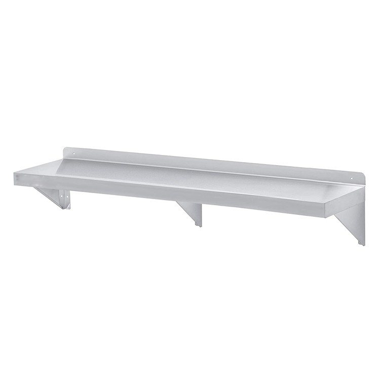 REPISA MURAL ACERO INOX MED. 190 X 30 CM - 1