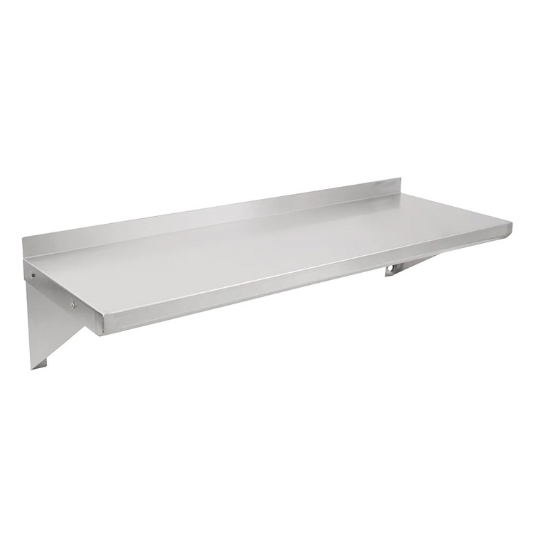 REPISA MURAL ACERO INOX MED. 120 X 30 CM - 3