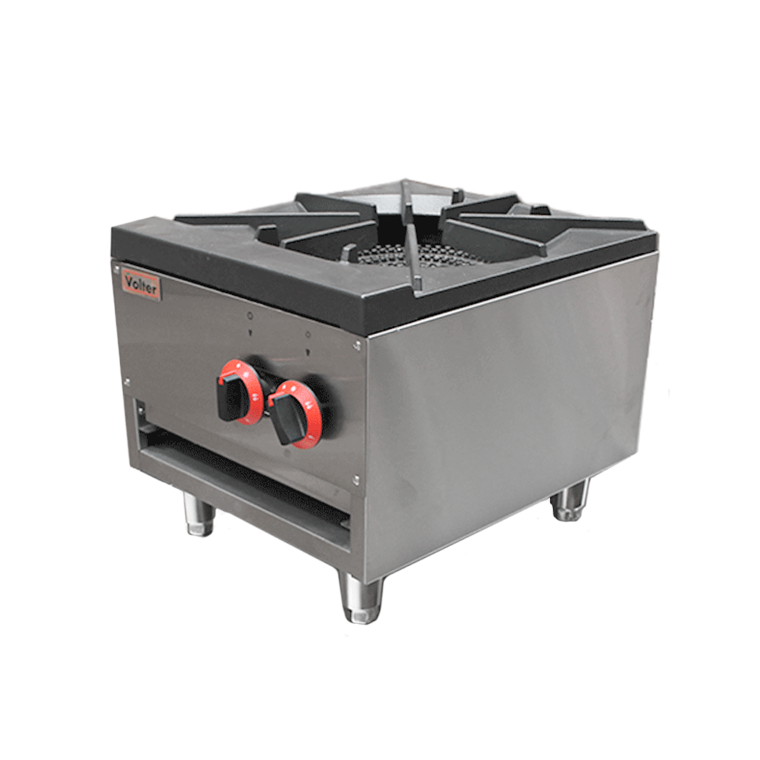 ANAFE INDUSTRIAL A GAS 1 PLATO VOLTER - 2