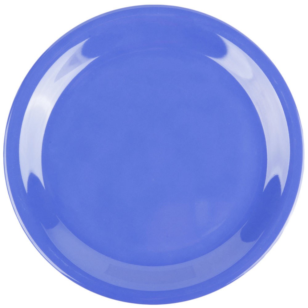 SET 3 PLATO MELAMINA AZUL 16.5 CM - 1