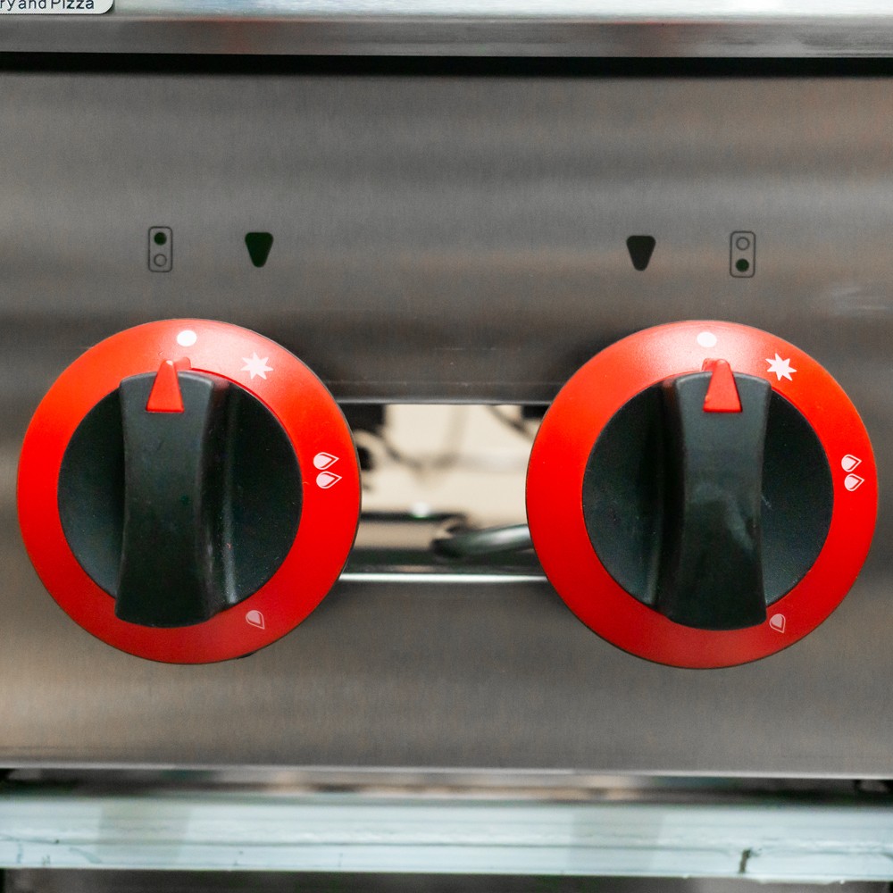 ANAFE INDUSTRIAL A GAS 2 PLATOS VOLTER - 6