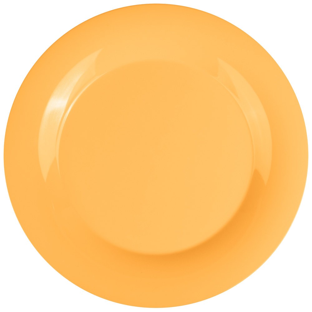 SET 3 PLATO MELAMINA AMARILLO 30 CM - 1