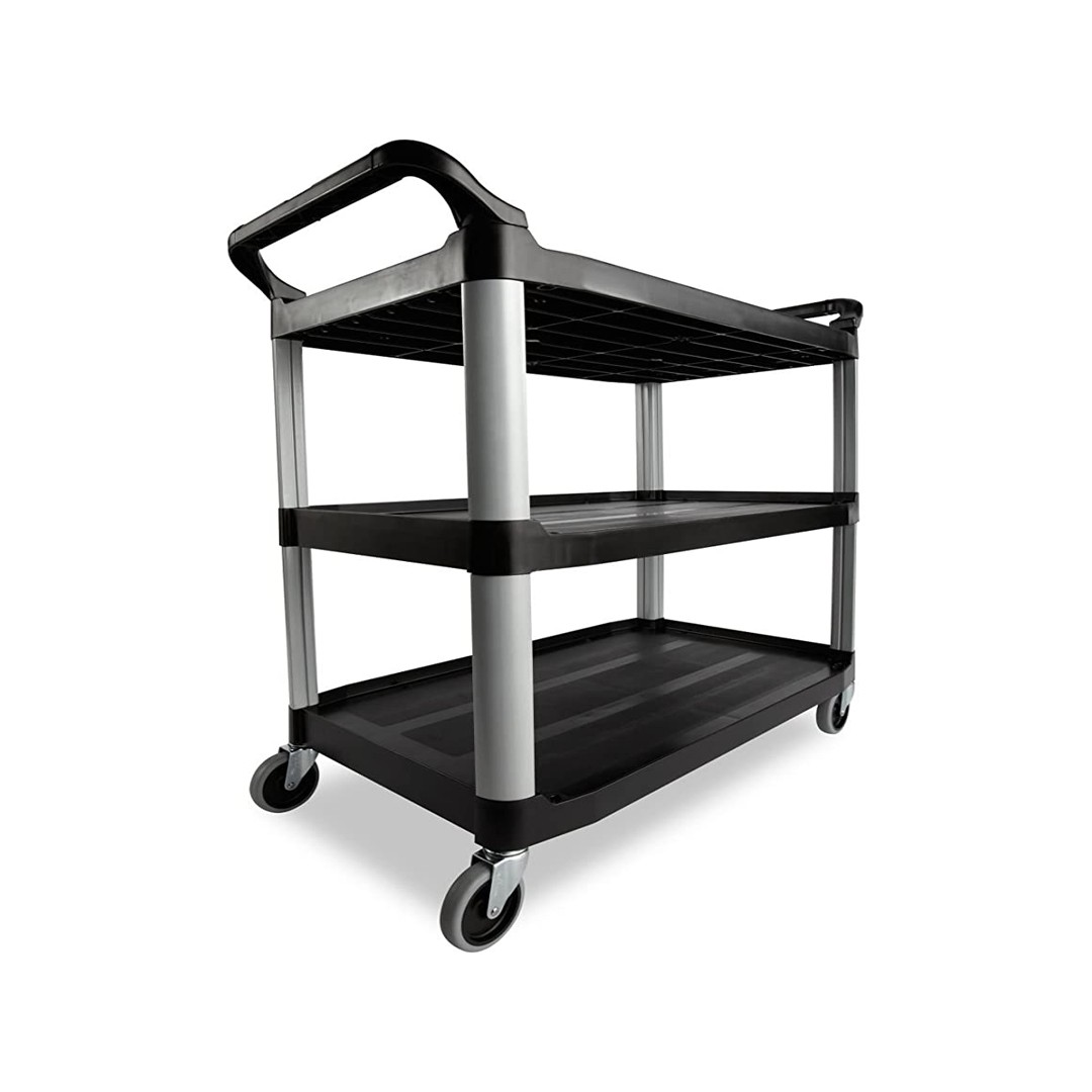 CARRO SERVICIO IMAHE 845 X 430 X 950 CM NEGRO - 2