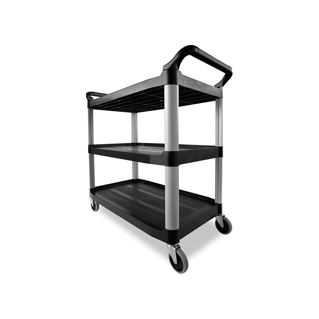 CARRO SERVICIO IMAHE 845 X 430 X 950 CM NEGRO - 3