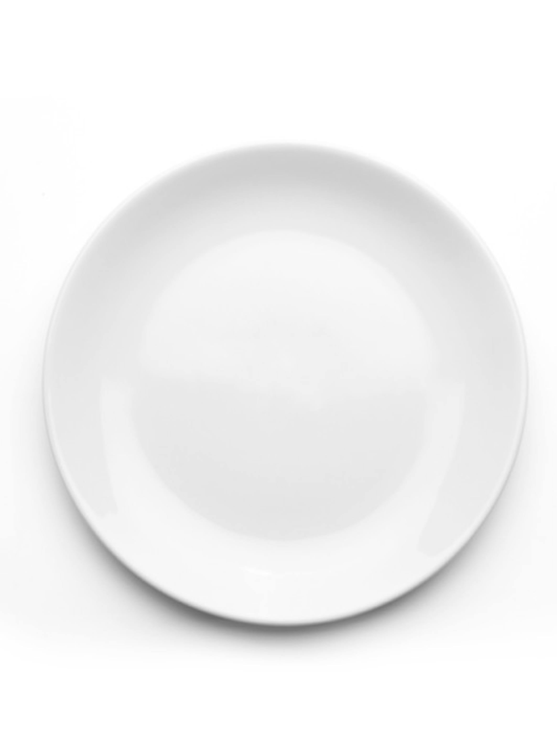 SET DE 6 PLATO PORCELANA ENTRADA LÍNEA COUPE 20 CM - 1