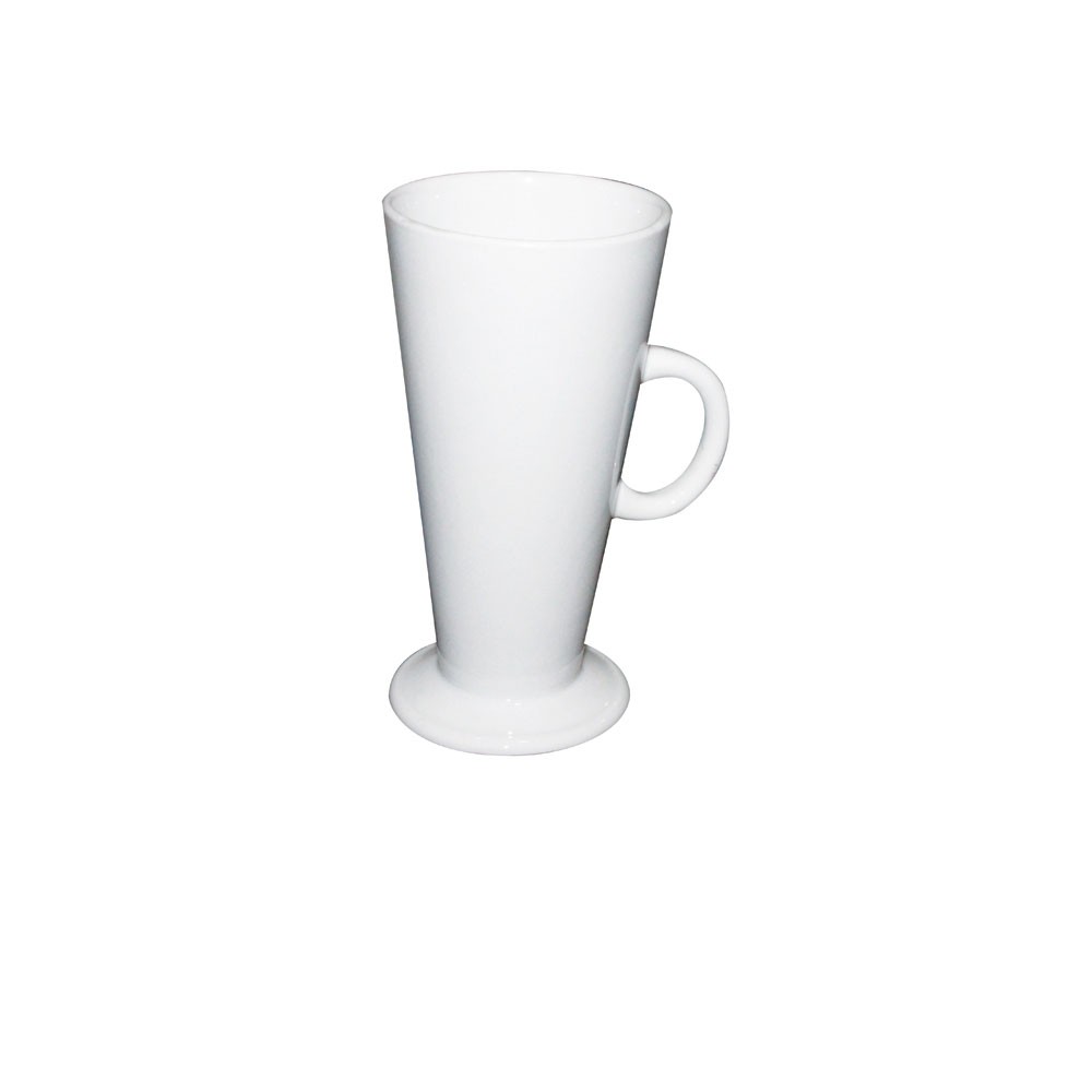 SET DE 6 TAZAS DE CAFÉ PORCELANA IRISH COFFEE 270ML - 1
