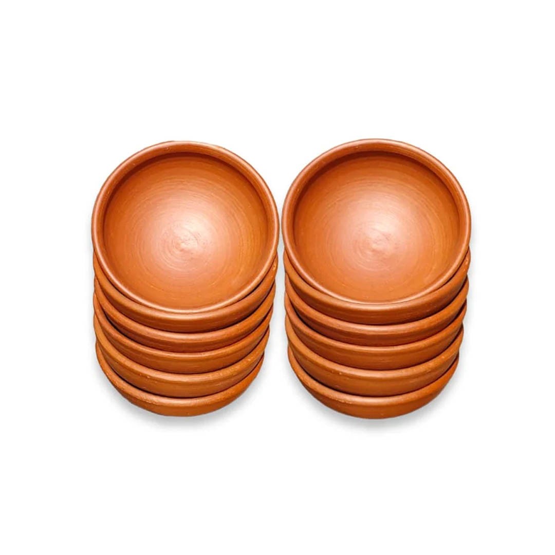 SET DE 6 POCILLO DE GREDA 17CM - 4