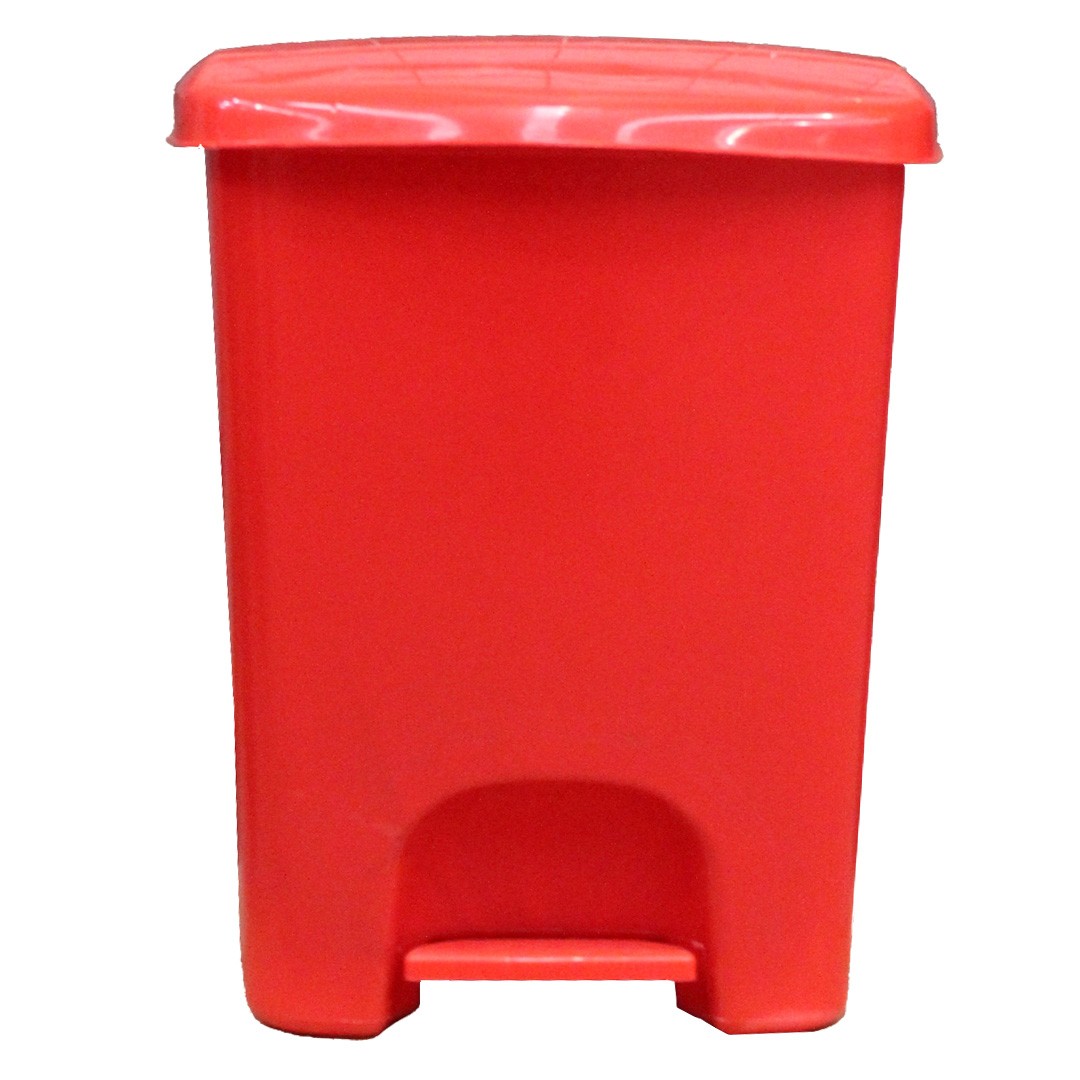 BASURERO IMAHE 25L ROJO - 1