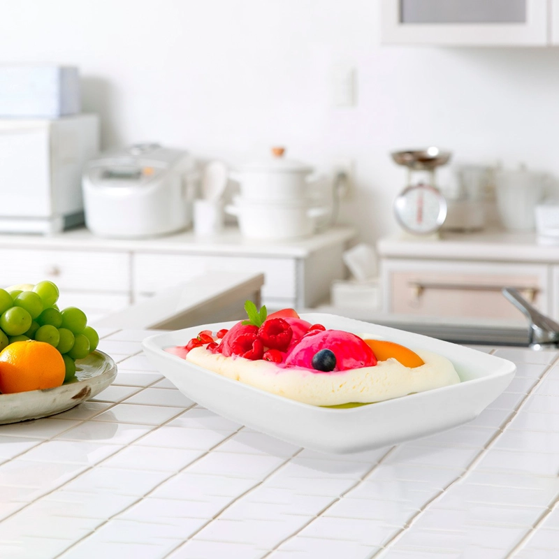 SET DE 4 PLATO RECTANGULAR KUTAHYA 14 CM. PRESTIGE / RESITAL - 3