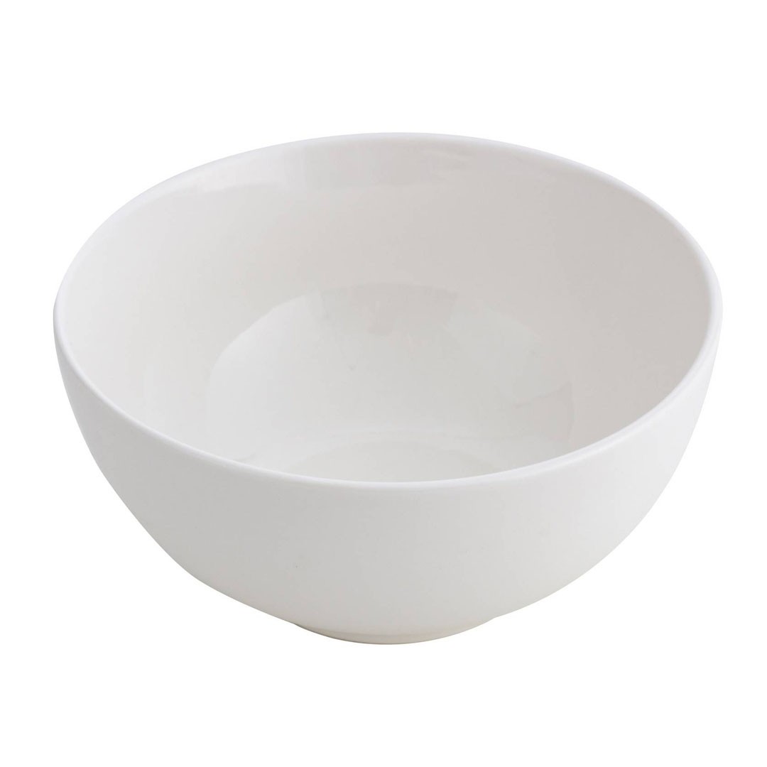 SET DE 6 BOWLS MELAMINA BLANCO 10 CMS - 3